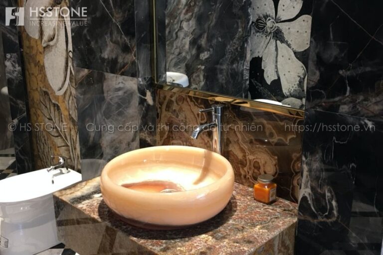 lavabo đá tự nhiên