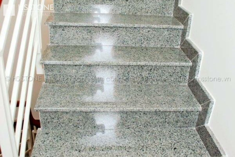 Đá Granite áp dụng trong làm cầu thang