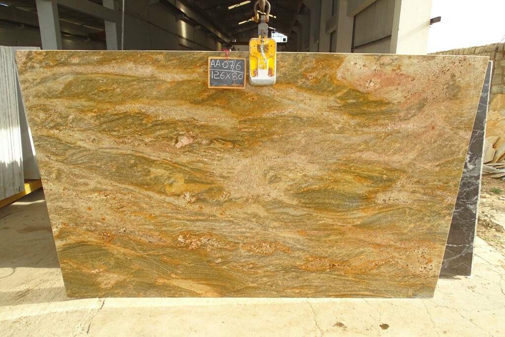 Đá Imperial Gold Granite nhập khẩu từ Ấn Độ