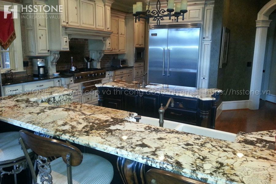 Đá Granite là loại đá tối ưu nhất cho thi công bàn bếp