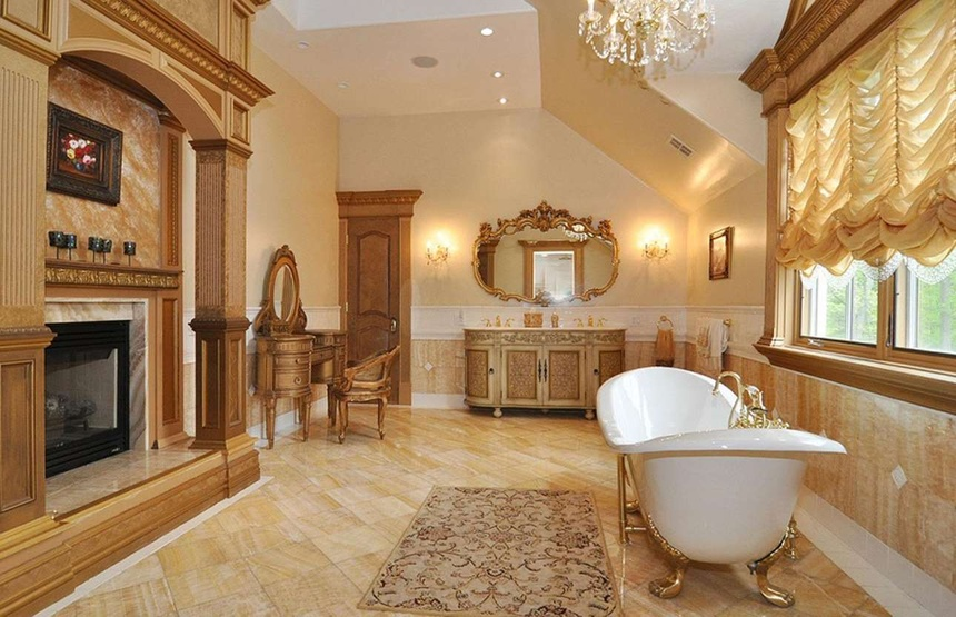 Căn phòng tắm của nữ minh tinh Hollywood Melissa Gorga là một trong những căn phòng tắm đắt đỏ nhất thế giới