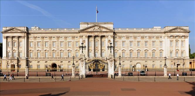 Cung điện Buckingham nổi tiếng sử dụng loại đá Limestone 