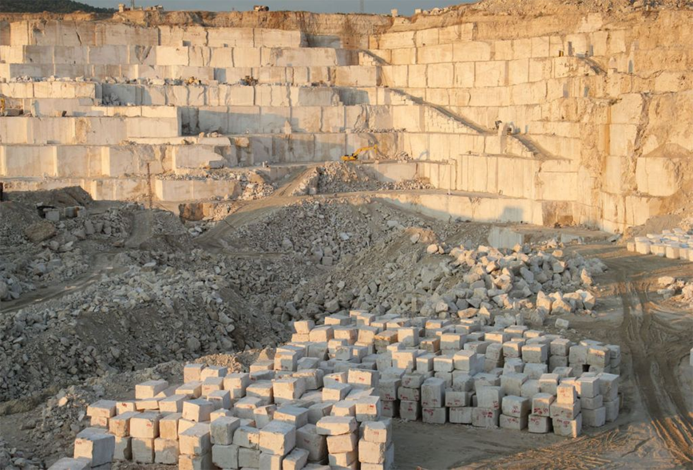 Các mỏ đá của Thổ Nhĩ Kỳ có trữ lượng lớn và chất lượng