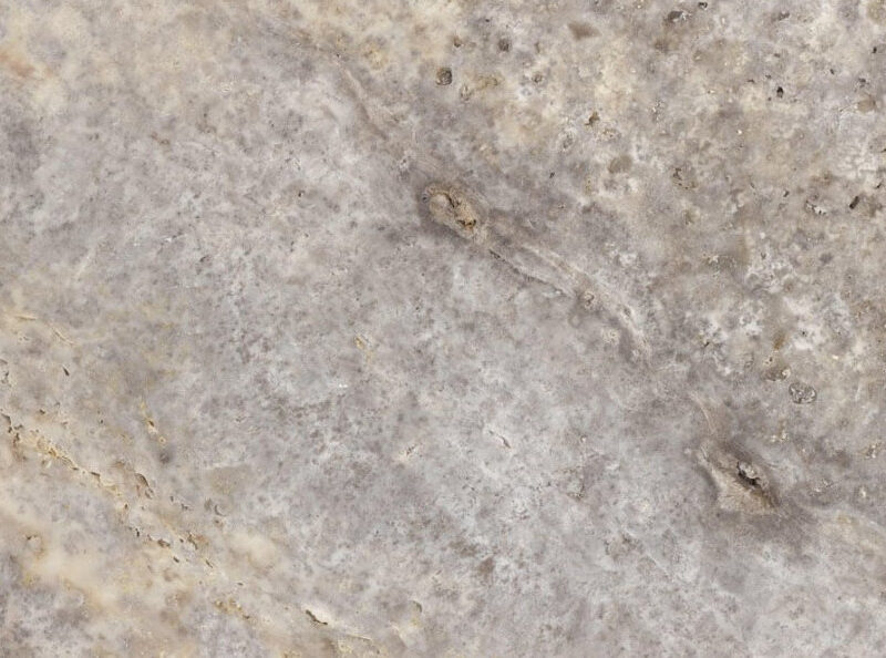 silver travertine