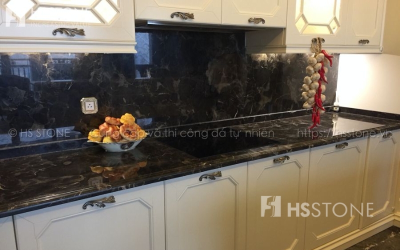 Đá Marble mặt bếp có độ bền cao