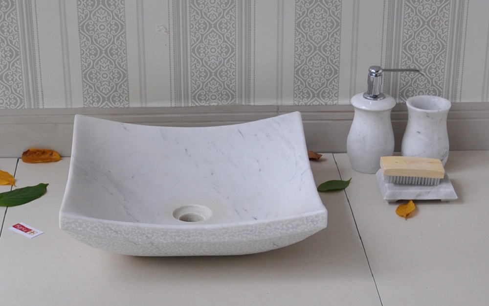 lavabo bằng đá tự nhiên