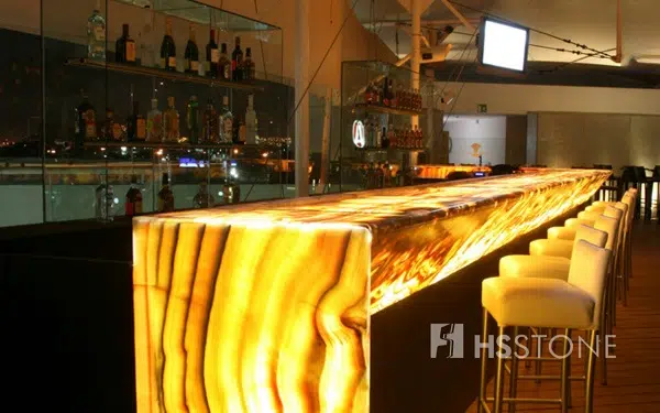 quay bar op da nung ket (5) Cách lựa chọn đá nung kết ốp quầy bar