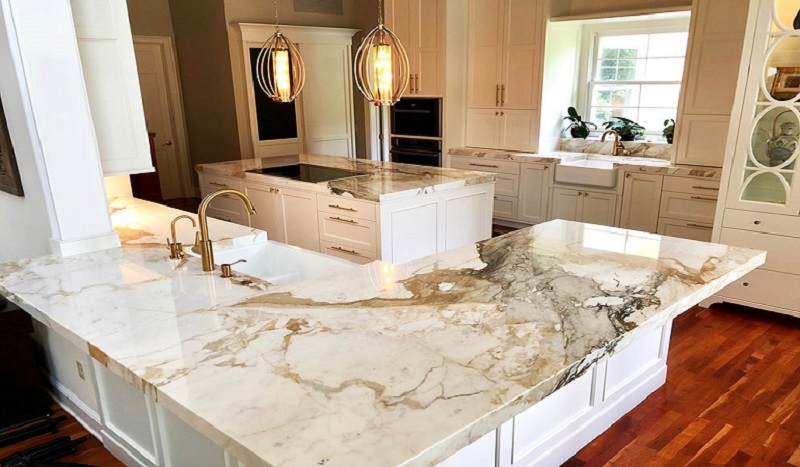 da-marble-lam-mat-ban-bep Đá marble làm mặt bàn bếp