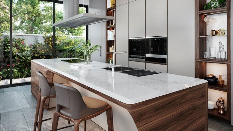 Quy trình thay mặt đá bàn bếp