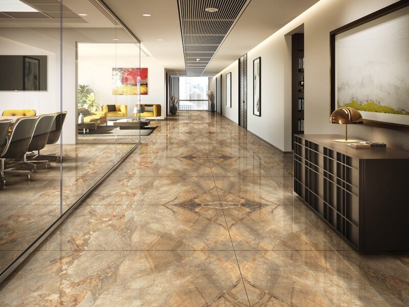 BRECCIA SANDY BOOKMATCH 80X160 High Gloss 3D