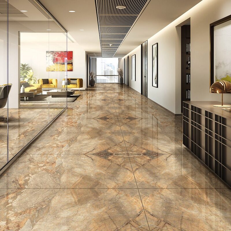 BRECCIA SANDY BOOKMATCH 80X160 High Gloss 3D