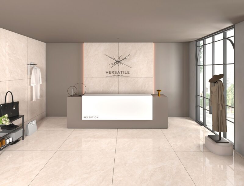 LUCIDO BEIGE ENDLESS 120x120 Polished 3D