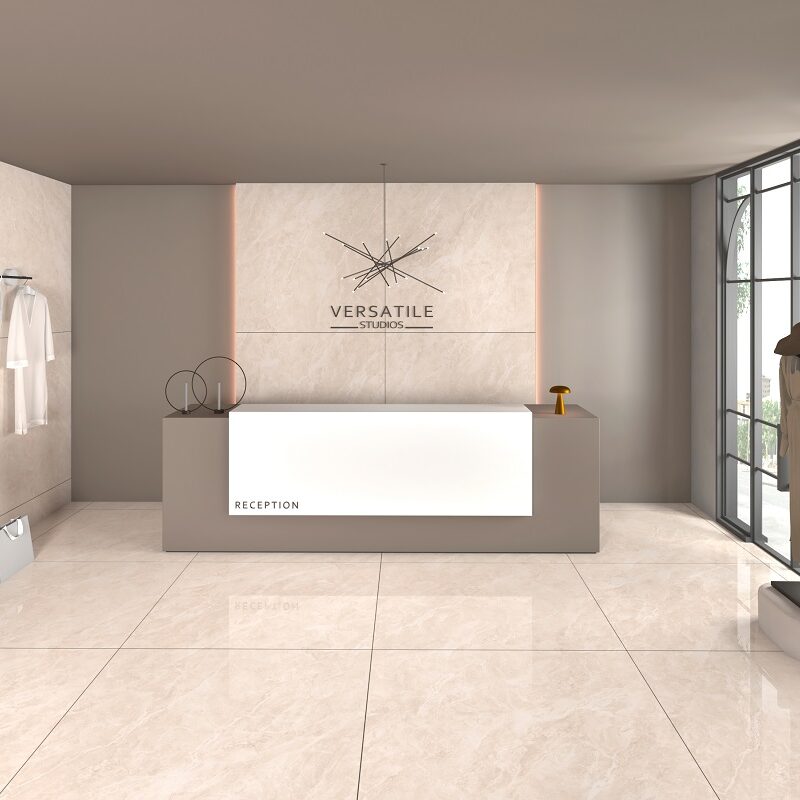 LUCIDO BEIGE ENDLESS 120x120 Polished 3D