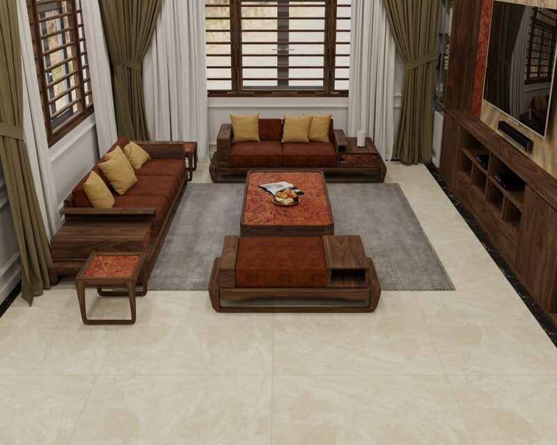 ROMAN CREMA 120x120 Polished 3D 1