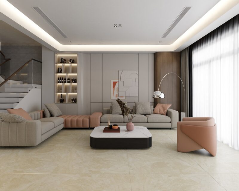 ROMAN CREMA 120x120 Polished 3D