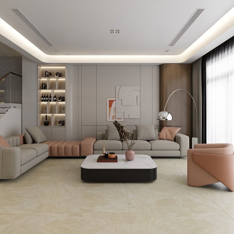 ROMAN CREMA 120x120 Polished 3D