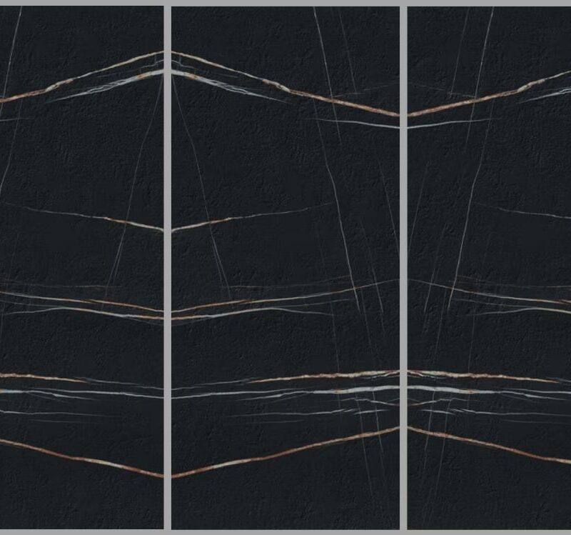 SAHARA NOIR EXTRA BOOK MATCH I Naturali Bush Hammered