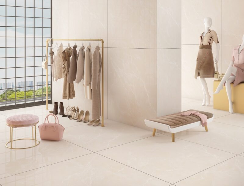 TOKYO BEIGE ENDLESS 120x120 Polished 3D