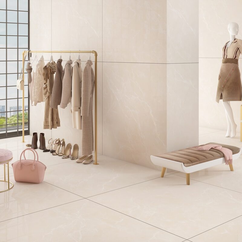 TOKYO BEIGE ENDLESS 120x120 Polished 3D