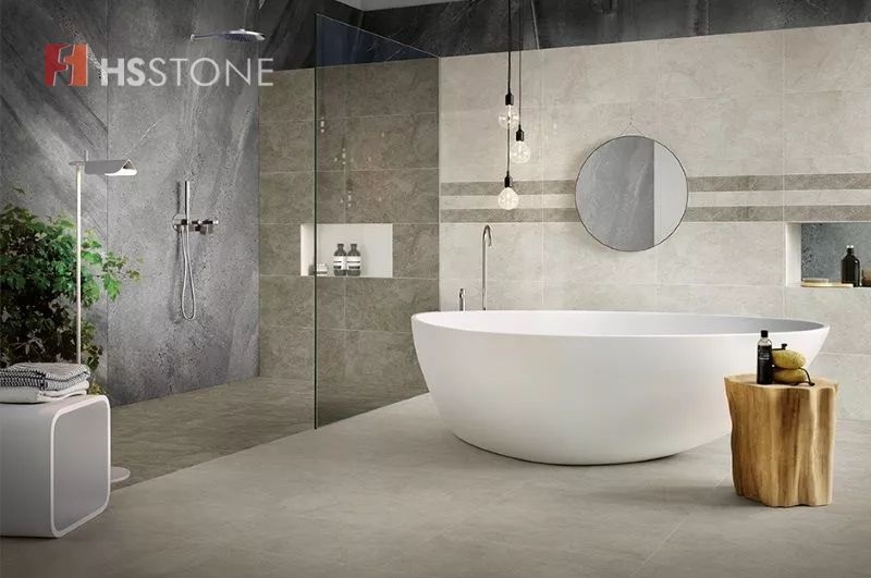 cac ly do nen su dung gach kho lon chong tron truot tai phong tam Các lý do nên sử dụng gạch khổ lớn chống trơn trượt tại phòng tắm