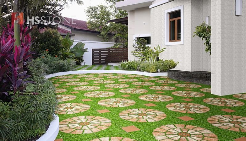 mau gach lat san vuon 3d kich thuoc lon gan gui voi thien nhien Mẫu gạch lát sân vườn 3D kích thước lớn gần gũi với thiên nhiên