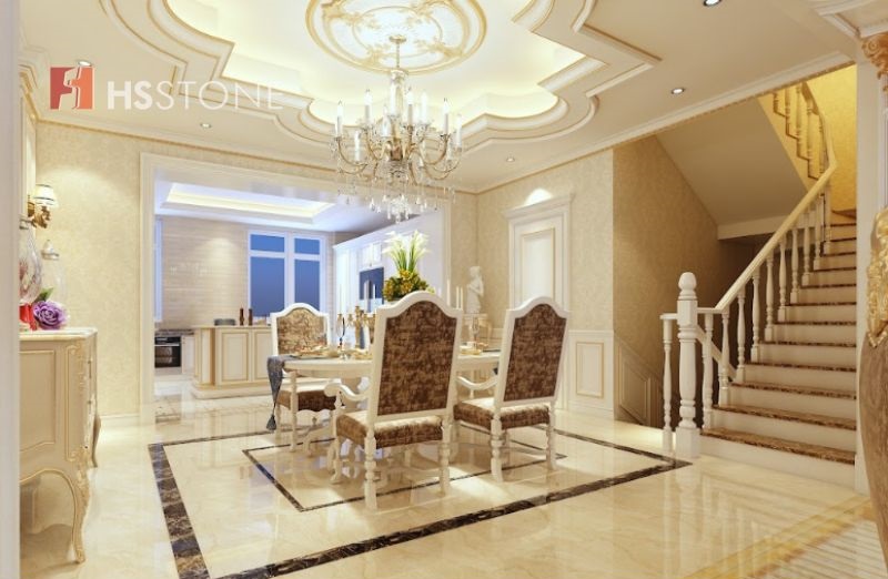 Mẫu gạch ốp lát Ấn Độ kích thước 120x120 cho không gian đẳng cấp