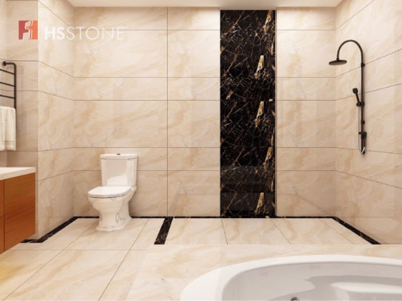 Mẫu gạch ốp lát Ấn Độ kích thước 60x120 giả vân đá tự nhiên