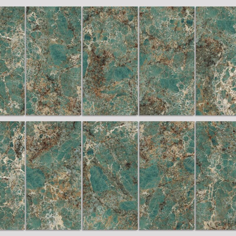 AMAZONITE NATURAL 600x1200 High Glossy Random