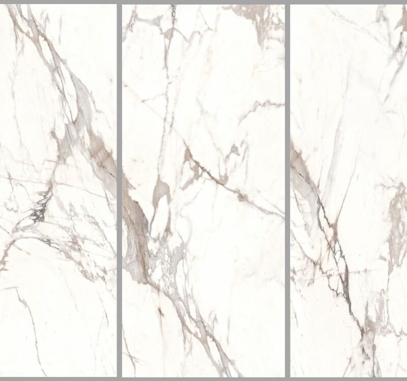 CALACATTA SPARK 800x1600 High Glossy Silk Matt 1