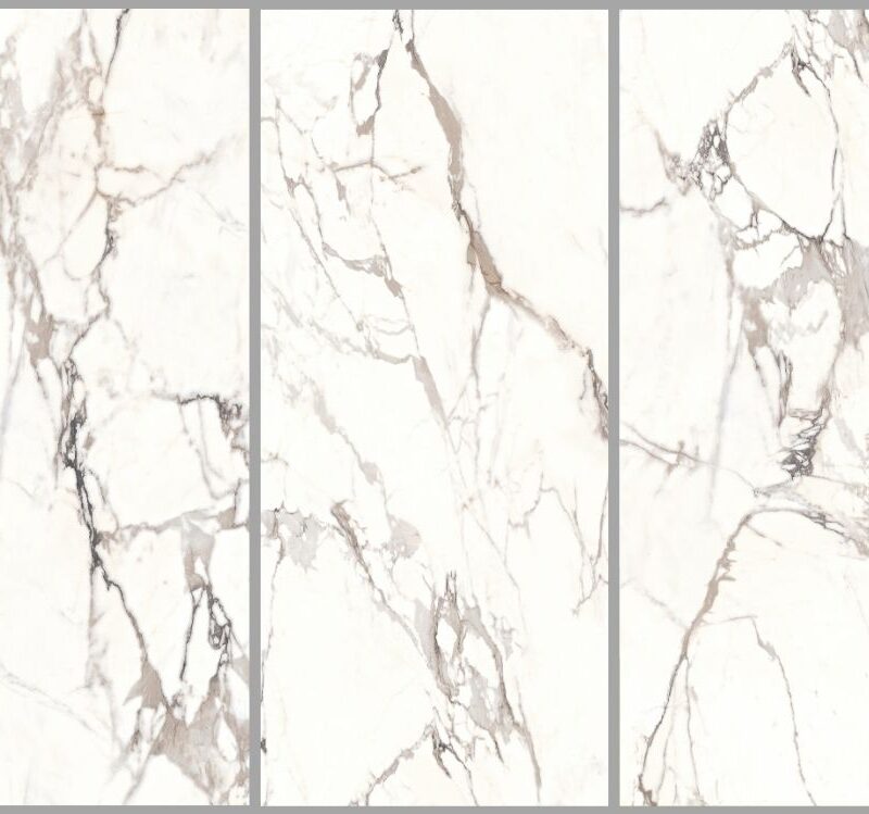 CALACATTA SPARK 800x1600 High Glossy Silk Matt 2