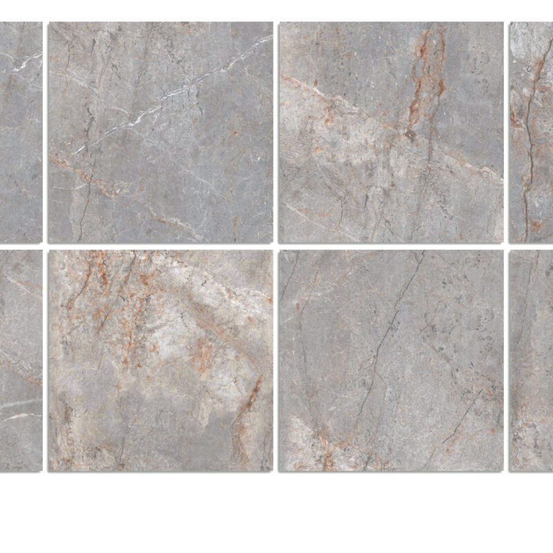 CARVED RIVER GREY 600x600 Matt Random