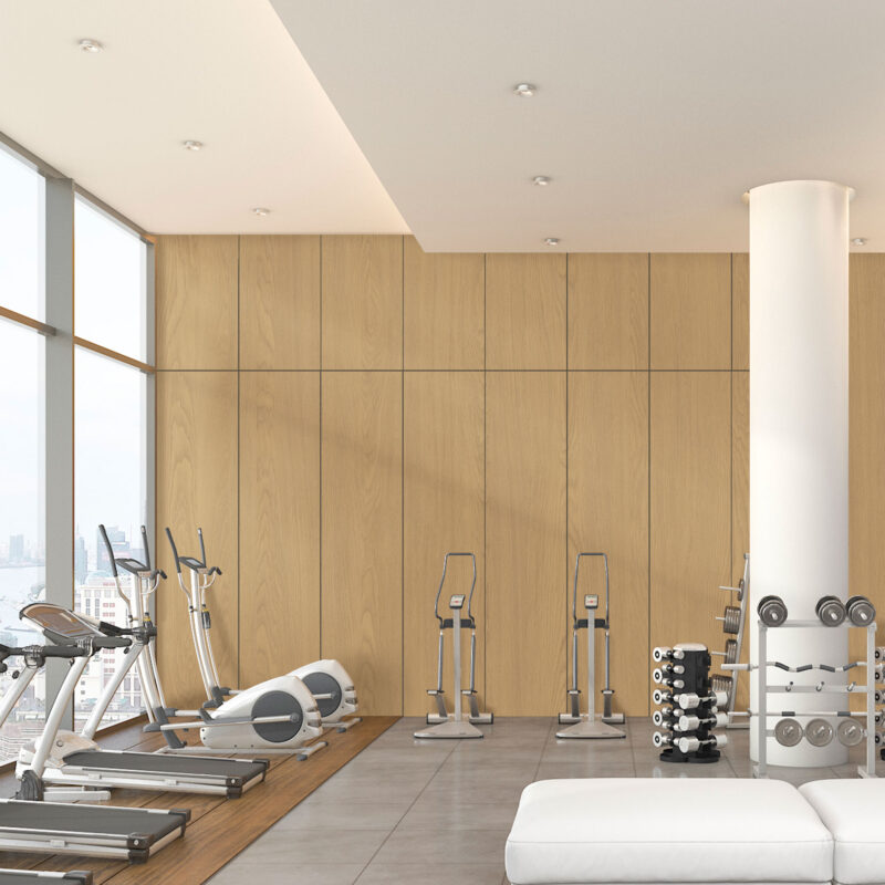 CG CF 5518 Oak Plain Dark Preview 3D