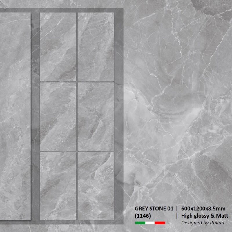 GREY STONE 01 1146 600x1200 High Glossy Matt Random