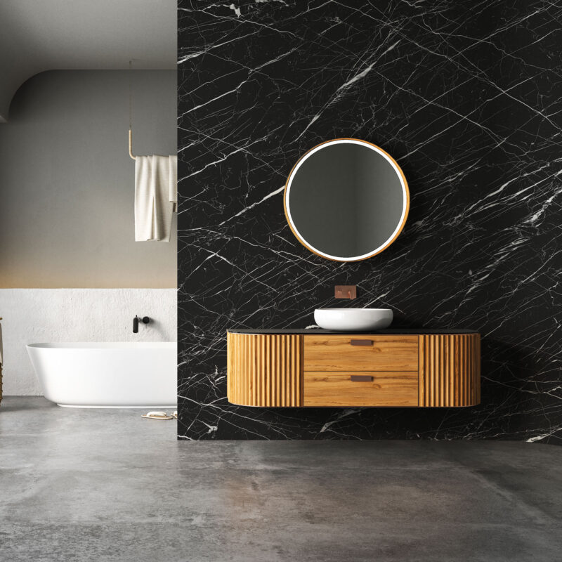 HG HF 5123 Matte Marquina Black Preview 3D