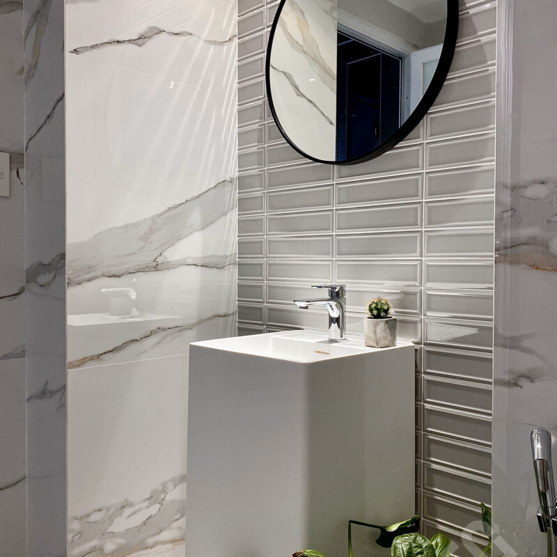 SUBWAY 02 GREY 68x280 Glossy Preview 3D