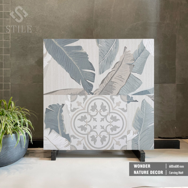 WONDER NATURE DECOR 600x600 Carving Matt Preview