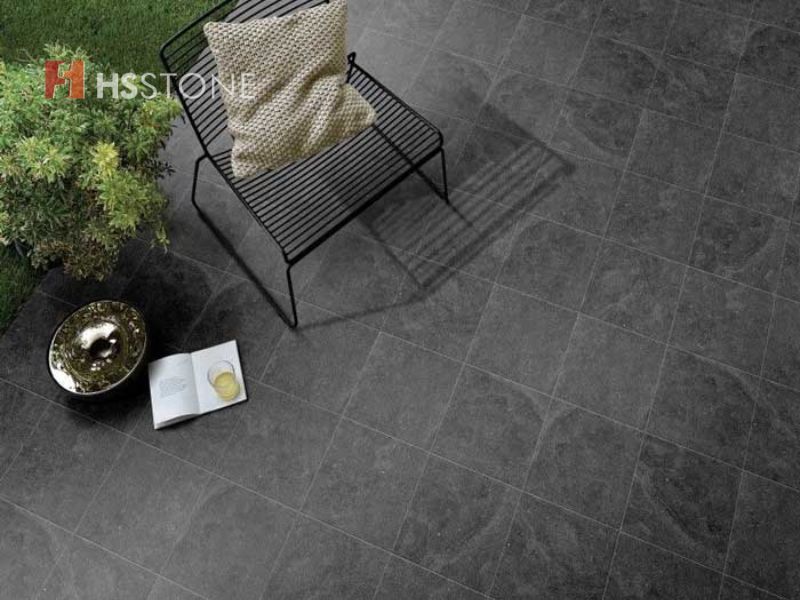 Mẫu gạch lát sân vườn hiệu ứng bê tông