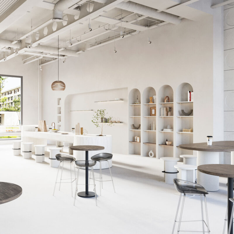 TG TF 4028 Rough Finish Cream White Preview 3D