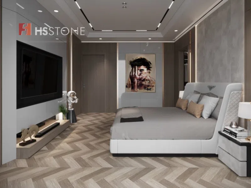 Mẫu gạch vân gỗ lát nền kích thước 60x120 nâng tầm không gian sống