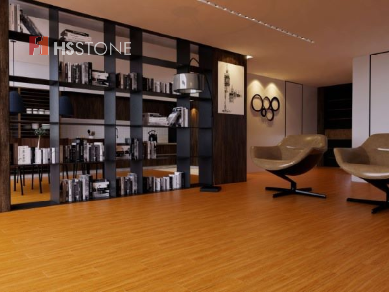 Gạch lát nền vân gỗ cho phòng khách