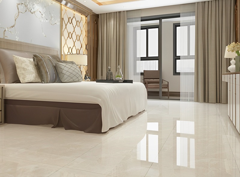 gach phong ngu co be mat bong mang lai ve sang trong Gạch phòng ngủ có bề mặt bóng mang lại vẻ sang trọng