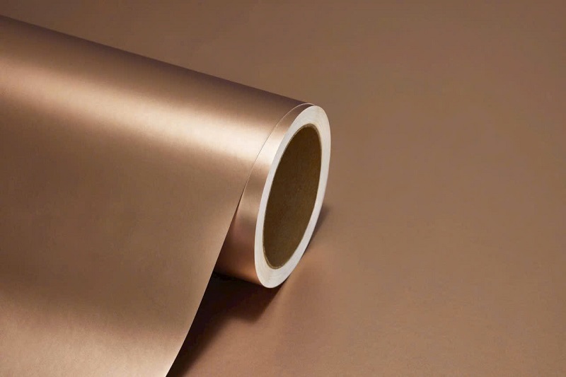 Phim dán nội thất vân kim loại mô phỏng chi tiết bề mặt kim loại thật