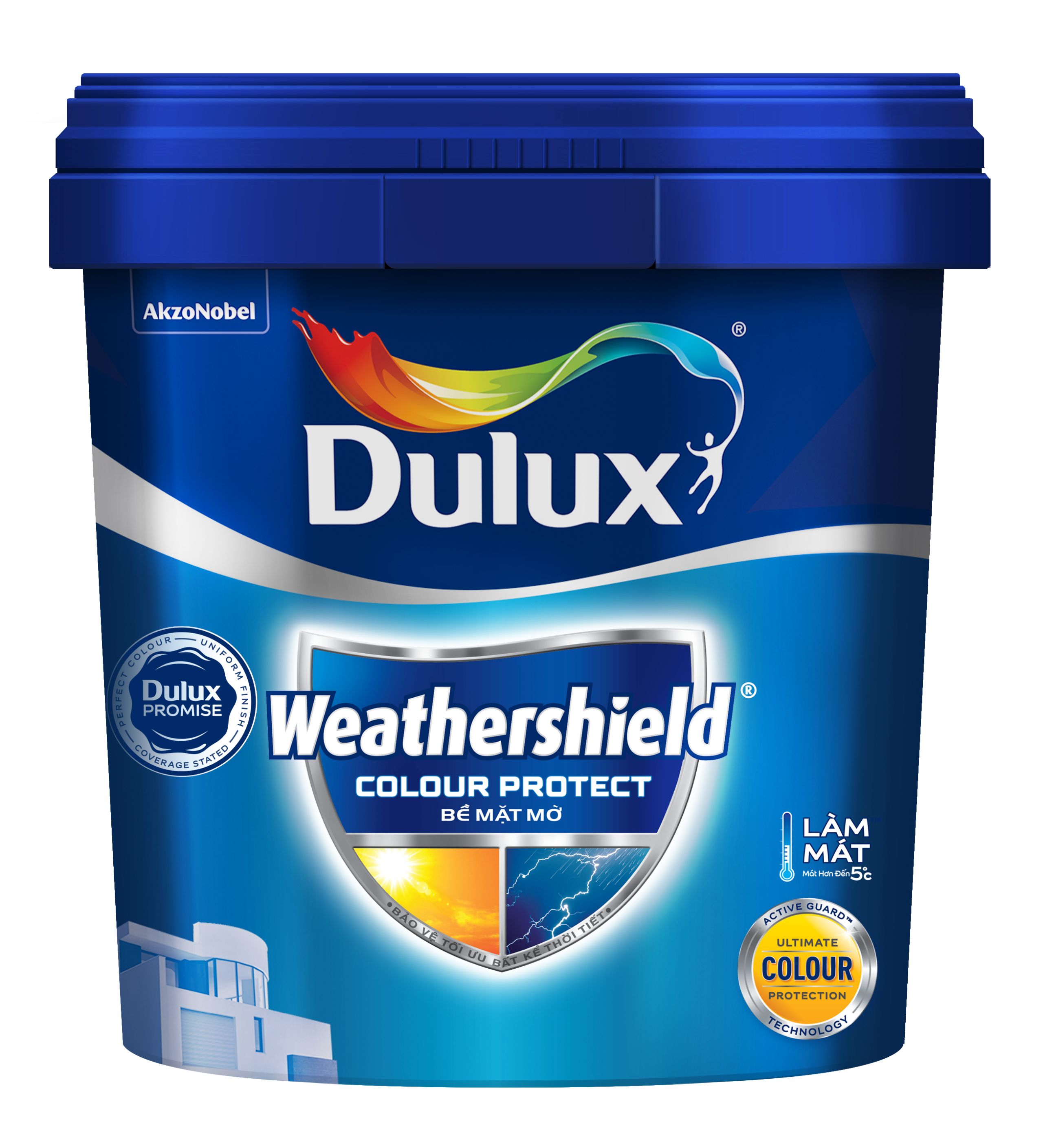 Dulux Weathershield Colour Protect Bề Mặt Mờ Dulux Weathershield Colour Protect Bề Mặt Mờ