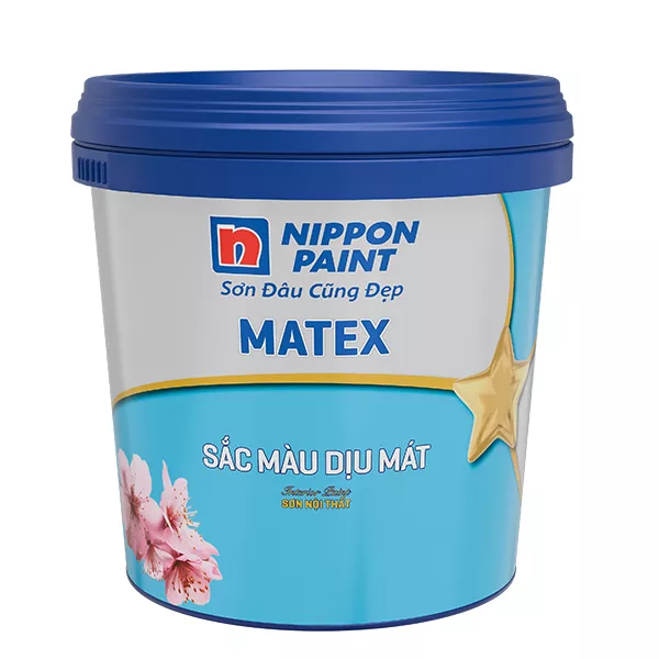 Nippon Paint Matex Sắc Màu Dịu Mát