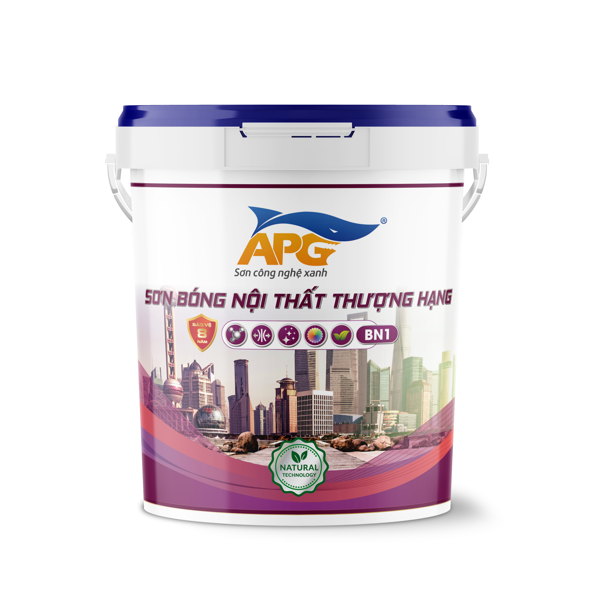 Sơn bóng nội thất thượng hạng BN1 Sơn bóng nội thất thượng hạng BN1