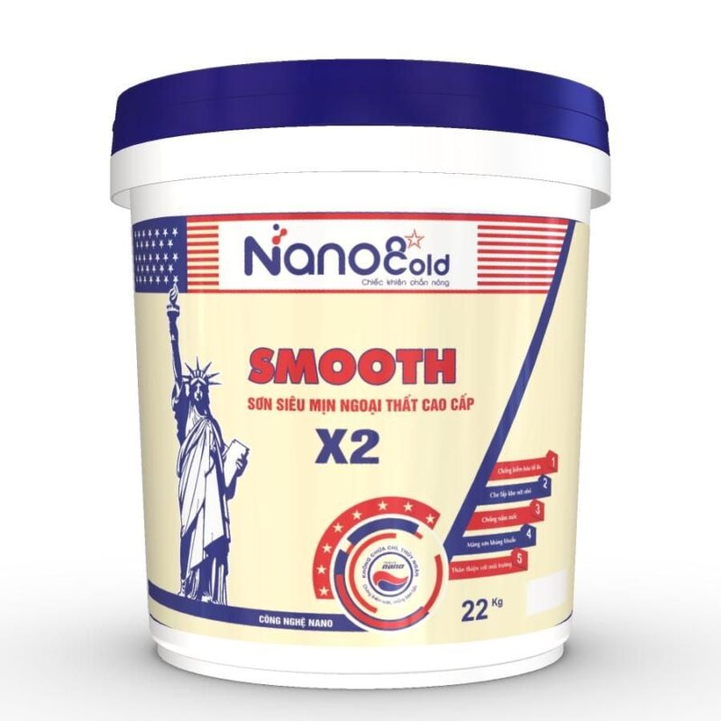 Sơn siêu mịn ngoại thất cao cấp – X2