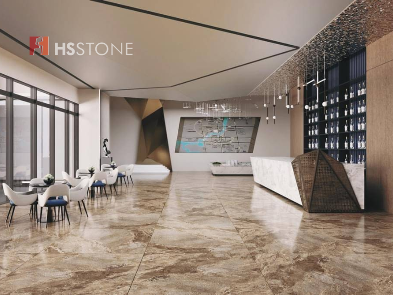 Nên chọn gạch khổ lớn cho các không gian có diện tích rộng