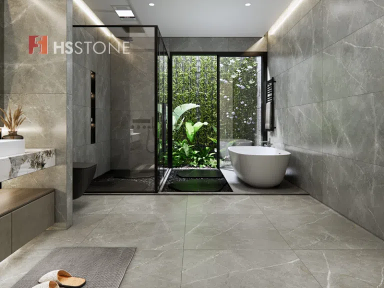 Nên chọn gạch khổ lớn khi ưu tiên yếu tố vệ sinh