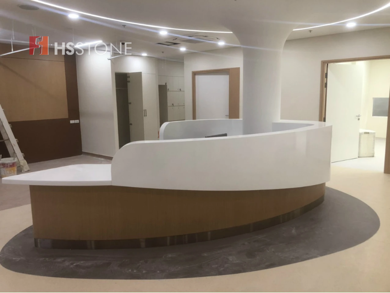 Đơn vị uy tín chuyên cung cấp và thi công đá nung kết uốn cong chất lượng cao