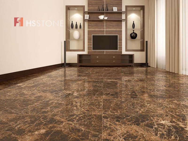 Mẫu gạch lát nền khổ lớn vân đá Granite